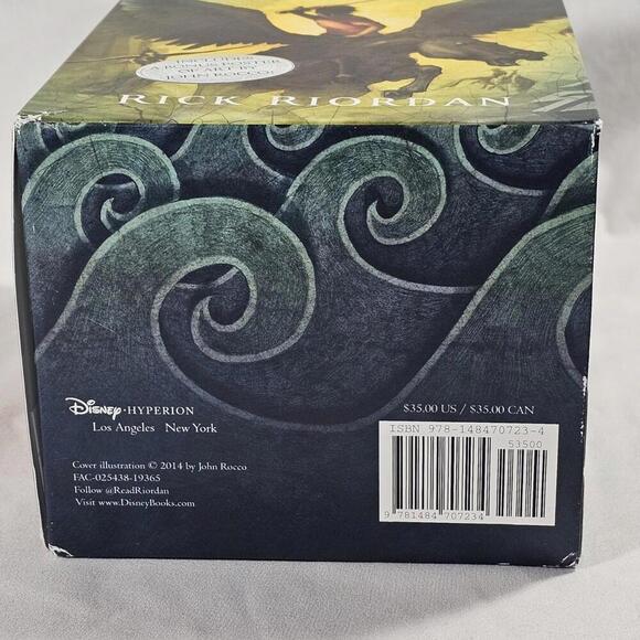 Percy Jackson and the Olympians 5 Book Paperback Boxed Set - Picture 5 of 7